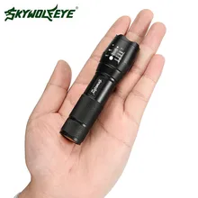 Тактический светодиодный мини-фонарик G700 X800 Zoom супер яркий военный класс безопасности и выживания Z0809