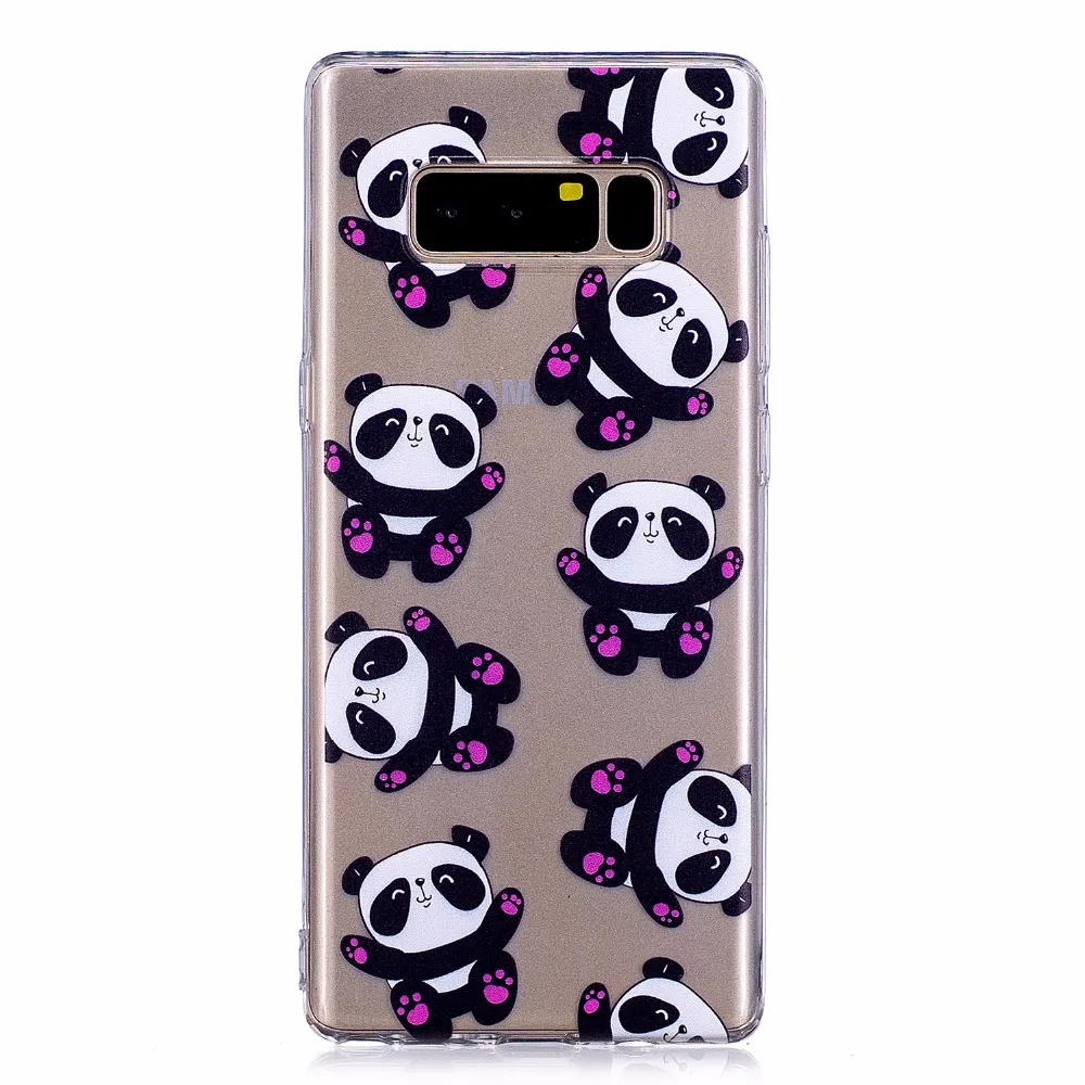 ARYIKUM Cellphone Cases For Samsung Galaxy Note8 Note 8 N950f 64gb Silicon Accessories SM-N950F Back Cover For Sansung Note 8