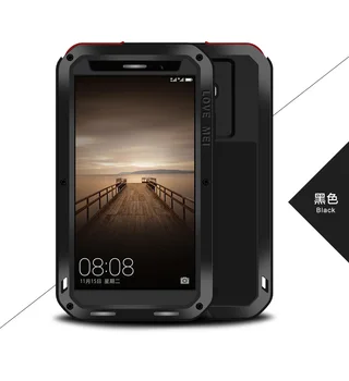 

Love Mei Powerful Case For Huawei Mate 9 Phone Case For Huawei Mate 9 Anti-knocked Aluminum Gorilla Toughened Glass Phone Case