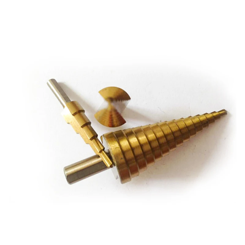 

3Pcs/set Step Cone Drill Bit Step 4-12/20/32mm