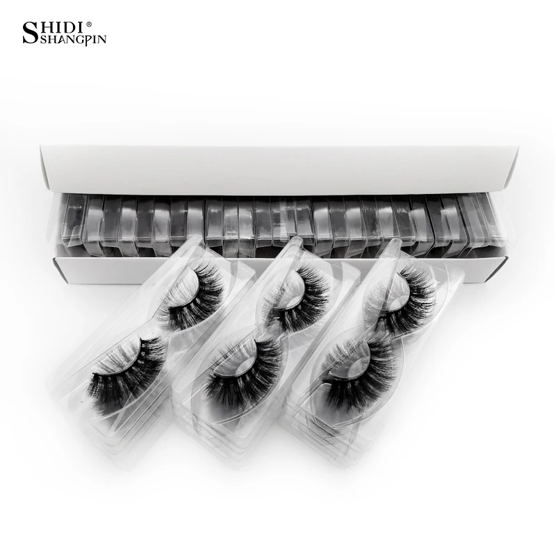 

SHIDISHANGPIN 30 pairs eyelashes natural long 3d mink lashes wholesale false eyelashes makeup mink eyelashes eyelash extensions