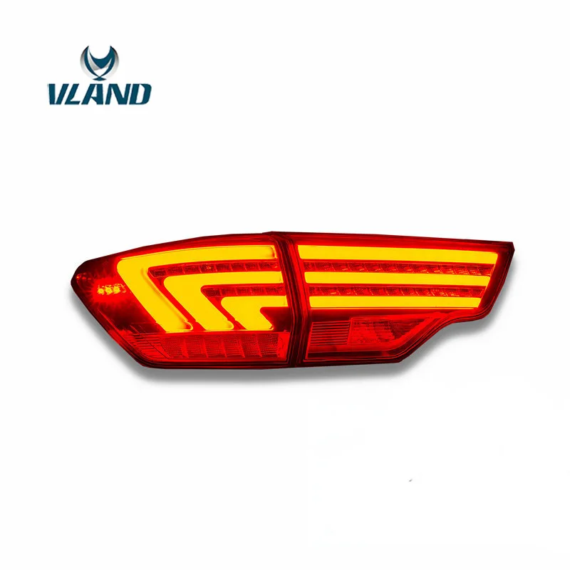 

Vland Factory Car Accessories Tail Lamp for Toyota Highlander 2015-2017 LED Tail Light Plug and Play Design