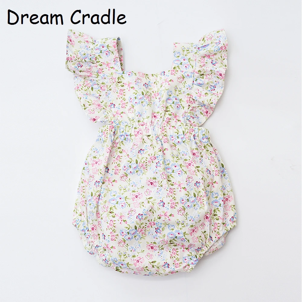 floral baby jumpsuit