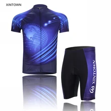 XINTOWN Digital Time мужские велосипедные Джерси(BIB) мягкие Ropa Ciclismo Шорты Одежда для велосипеда Униформа на открытом воздухе