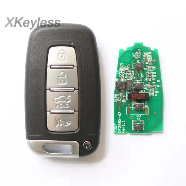 XKeyless 4 Button Fob Smart Remote Key Control