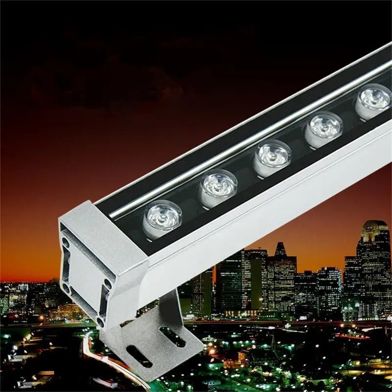

12W 1000mm LED Wall Washer Lamp IP65 Spot Exterieur Polished Steel Buiten Lamp Outdoor Wall Floodlights 12W Luminaria de Parede