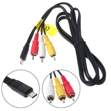 Кабель av vmc-15mr2 RCA терминал шнур для Sony Handycam видеокамера цифровая Камера