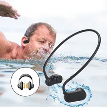 Костная проводящая гарнитура HiFi Mp3 плеер IPX8 водонепроницаемый плавательный стерео спортивный музыкальный плеер Bluetooth Функция опционально V31