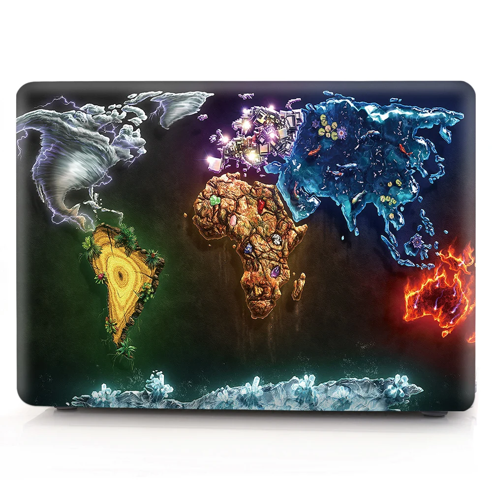For macbook pro 13 retina case World Map Laptop Case ,For macbook pro 13 retina case a1502 touch bar A1706 A1708 A1707            (12)