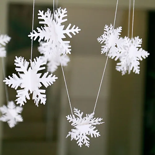 flocon de neige en papier livraison gratuite 3 m flocon de neige papier guirlande pour la d 233 coration de no 235 l arbre de no 235 l flocon de neige en papier livraison gratuite 3 m flocon de neige papier guirlande pour la d 233 coration de no 235 l arbre de no 235 l