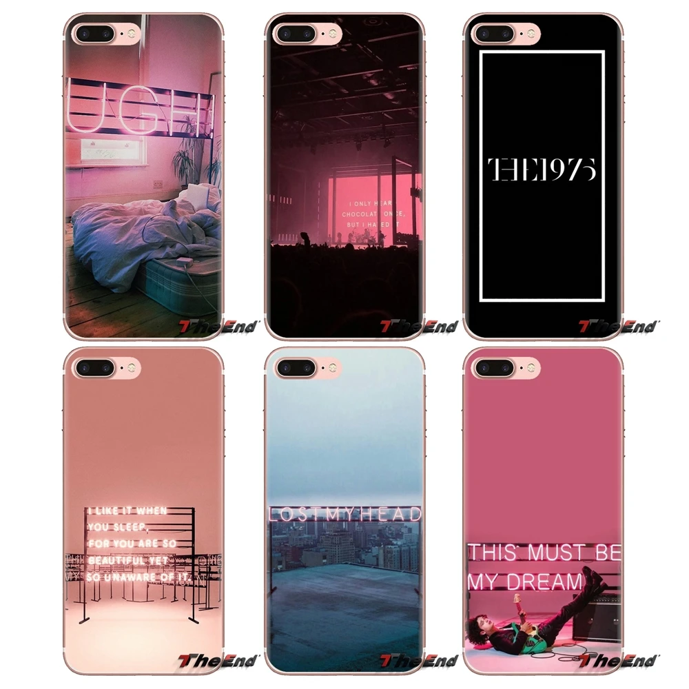

Transparent Soft Shell Covers The 1975 Songs For Huawei G7 G8 P7 P8 P9 P10 P20 P30 Lite Mini Pro P Smart Plus 2017 2018 2019