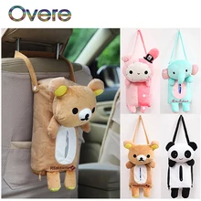 Overe 1 компл. Автомобиль мультфильм коробка ткани висячая бумажная сумка для Ford Focus 2 3 Fiesta Mondeo MK4 Ranger Toyota Corolla chr RAV4 yaris