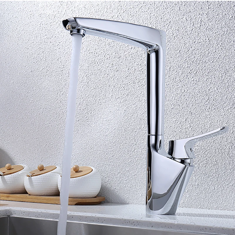 

Micoe New Kitchen Faucets Mixers Kitchen Faucet Taps Hot And Cold and Water Faucets Chrome Sink Faucets H-HC112