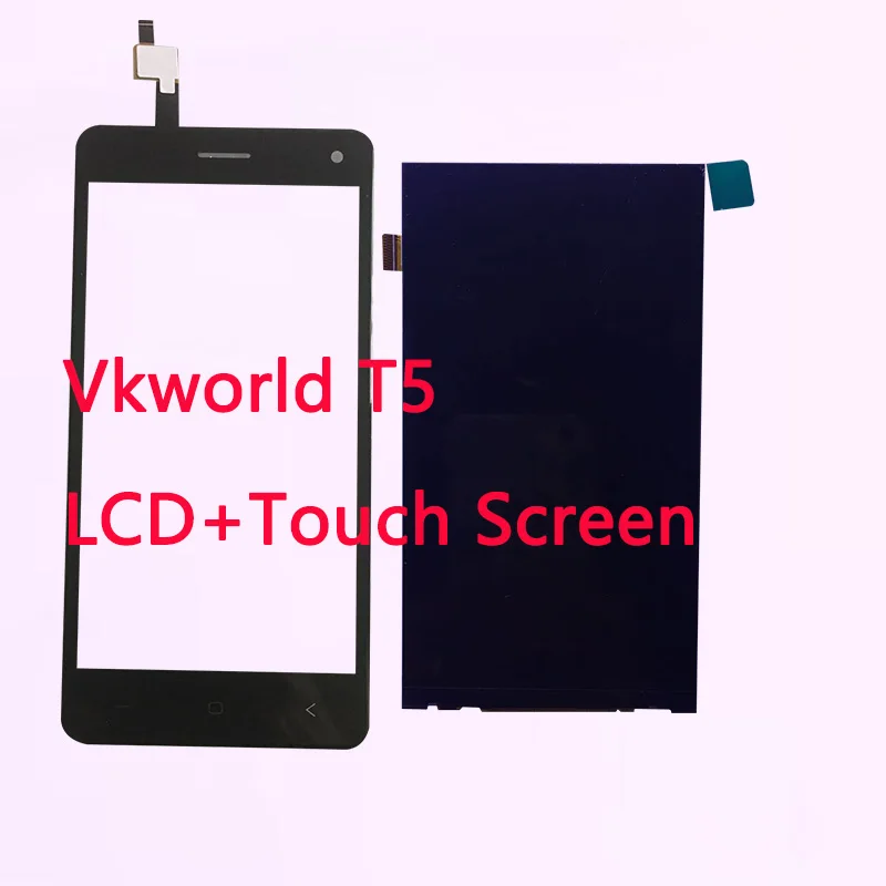 RYKKZ для Vkworld T5 сенсорный экран добавить LCD дигитайзер Замена с инструментами |