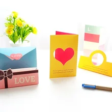 folding postcard