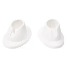 2 шт Pro белый резиновый держатель бутылки для Декоративный Лак для ногтей Лаки удерживающее приспособление