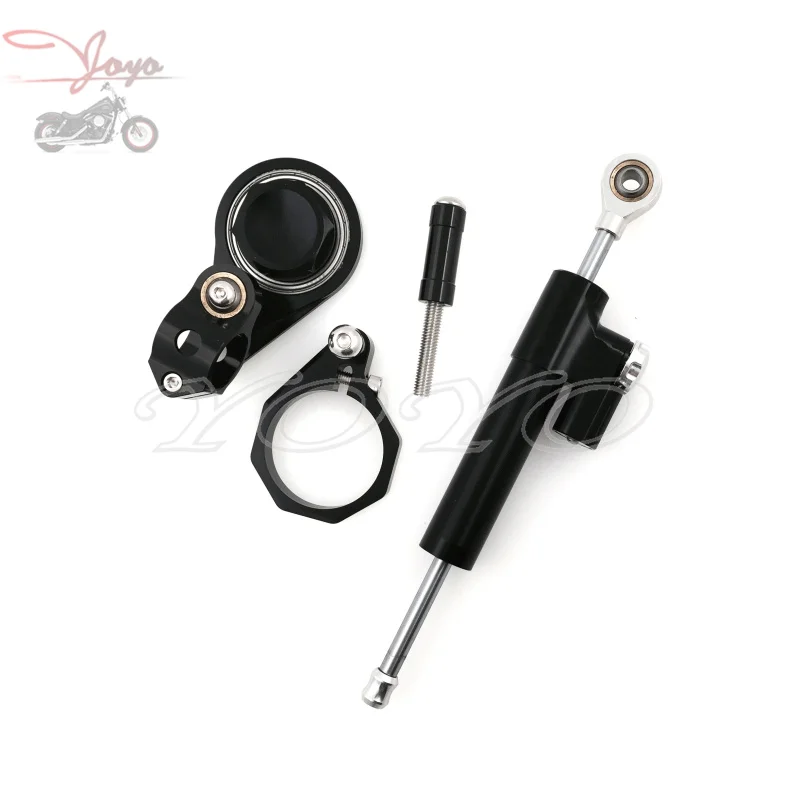Steering Damper Stabilizer Bracket Mount Kit For Suzuki GSXR600 GSXR750