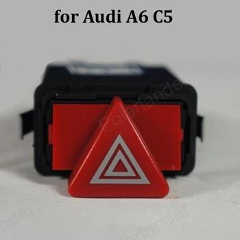 

for A-udi A6 C5 Warning Lamp Switch 4B0 941 509 c Dual Flash Switch 9 pin