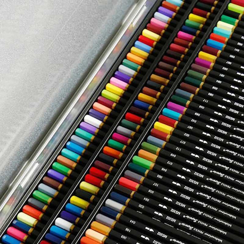 Billig Überlegene Professionelle Level120 Farben Wasser Farbe Bleistifte Zeichnung Aquarell Bleistifte Set Für Zeichnung Lapis De Cor Kunst Liefert