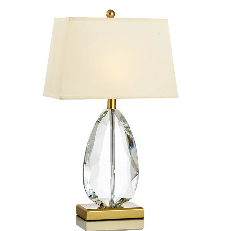 

Modern LED K9 Crystal Table Lights Bedroom Living Room Lighting Decorative LED Table Lamp Office Luminaire Bedside Reading Avize
