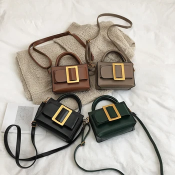 

Fashion Women Pu Leather Shoulder Crossbody Bag High Quality Ladies Small Purse and Handbags New Designer Female Messenger Bags