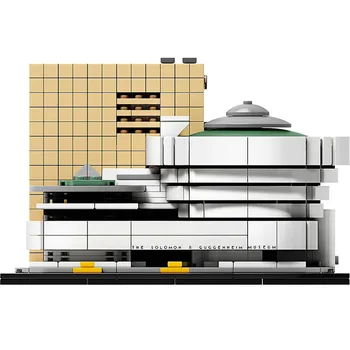 

Bela 10679 Architecture Solomon R Guggenheim Museum Building Blocks Classic Educational Toys for Kids gifts Compatible With Toys