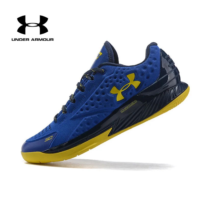 Blue And Yellow Under Armour Shoes Promotion Off 73