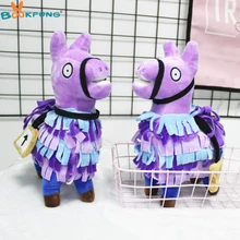 Fortnite Troll Esconder Stash Rainbow Cavalo Alpaca Lhama Brinquedo De Pelúcia Jogo Quente Macio Stuffed Boneca Brinquedos Infantis Presente de Aniversário 20 /27 cm