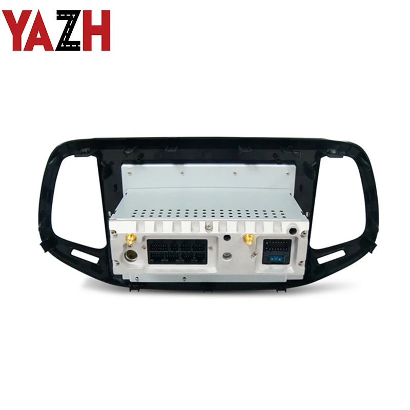 Perfect YAZH 10.1 Inch Android Car GPS Navigation For Jeep Compass 2017 2018 1 Din Radio Multimedia auto head unit stereo No DVD Player 5