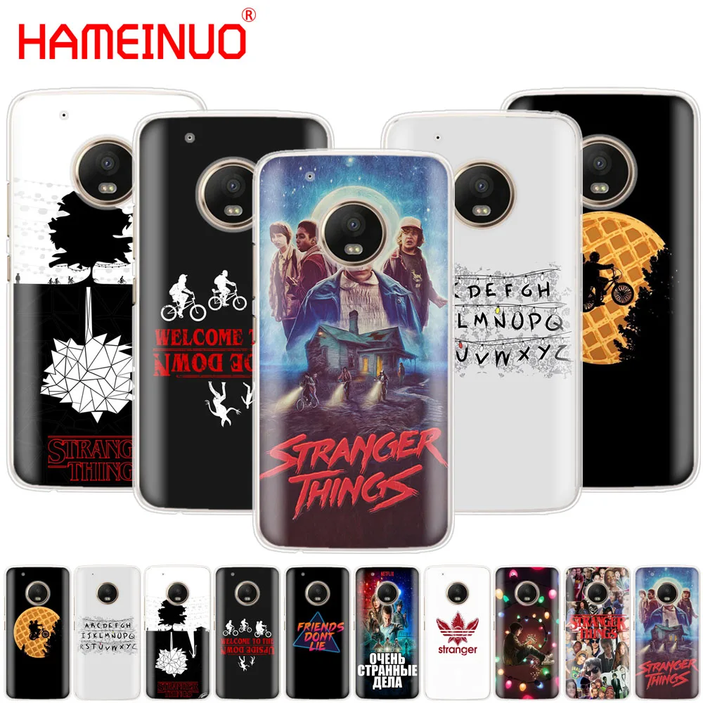 

HAMEINUO stranger things case cover for For Motorola Moto G6 G5 G5S G4 PLAY PLUS ZUK Z2 pro