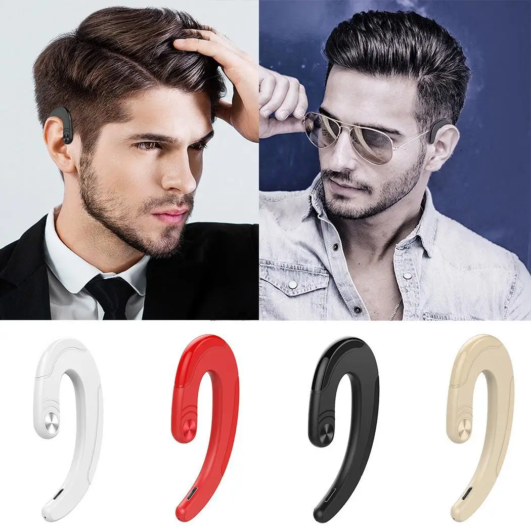 A2DP без AVRCP Bluetooth гарнитура проводящие наушники IOS затычки для ушей подвесные