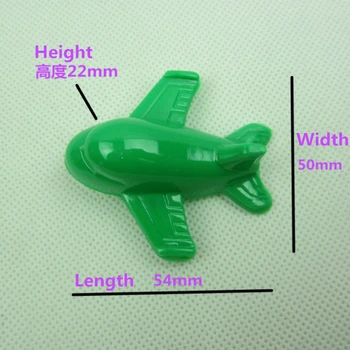 

Free Shipping NEW 25PCS Green color Flying Chess Airplane 54 * 55 * 22MM Plastic Game Chess Game Chess Game Accessories Chess