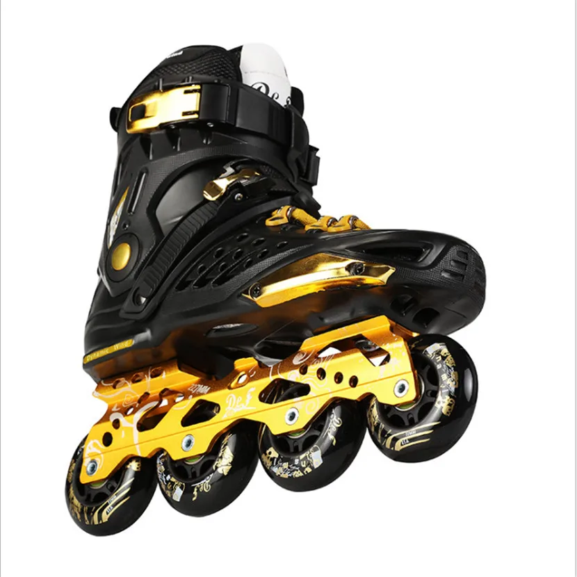 شحن مجاني تنفس الكبار انزلاق مضمنة المهنية الأسطوانة أحذية تزلج للرجال النساء الشارع شحن التزلج Patines