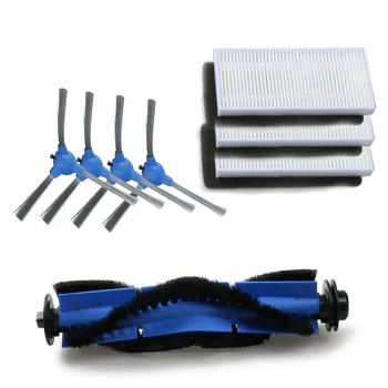 

3*Filter+4* Side Brush+1*Main Brush For Eufy Robovac 11S, RoboVac 30 Dust Filters Side Brushes Replacement Parts Accessories