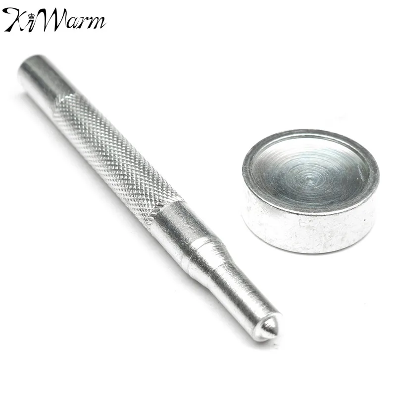 

KiWarm Metal Eyelets Installation Tools Boat Cover Canopy Fittings Snap Fastener Stainless Canvas To Screw Tool