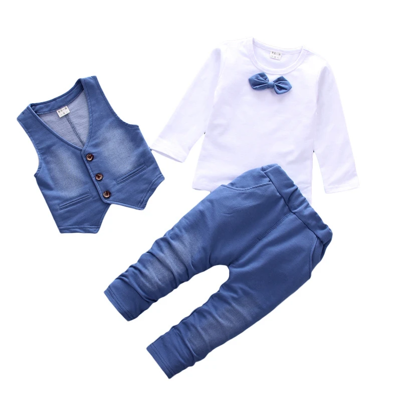 Conjuntos ropa para niños, Colección primavera 2019, nueva moda, de 3 uds. De ropa para bebés, conjunto de ropa para niños, conjunto de ropa para niños|set de ropa| -