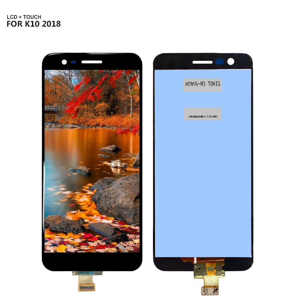 

For LG K10 2018 LCD Display Digitizer Screen Touch Panel Sensor Assembly Replacement + Frame with Tools