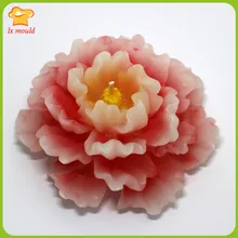 LXYY2016DIY большой пион Силиконовое мыло molud мыло ручной работы плесень эфирное масло мыло формы для свечей