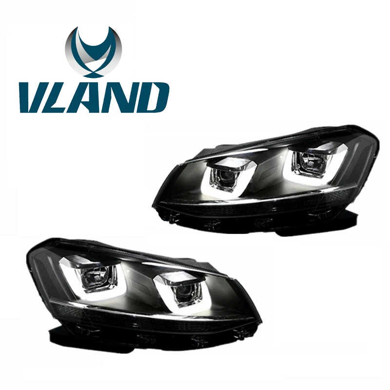 Vland Factory автомобильные аксессуары головная лампа для Volkswagen Gol 2013 2015 светодиодный