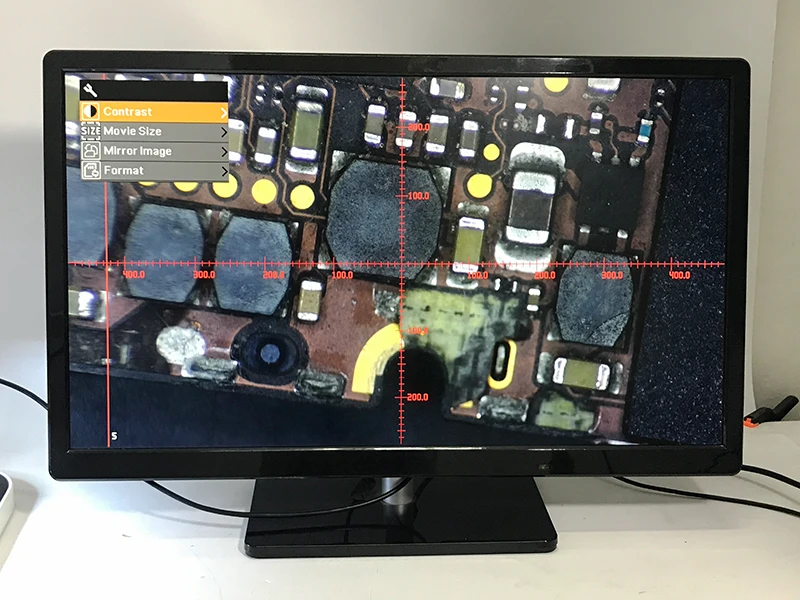 2K 30MP HDMI микроскоп камера Simul-focal Тринокулярный Стерео микроскоп 3,5-90X1/2 объектив адаптер для телефона Пайки PCB ремонт