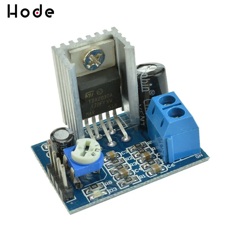 

1PCS TDA2030A 6 ~ 12V Module Single Power Supply Audio Amplifier Board Module
