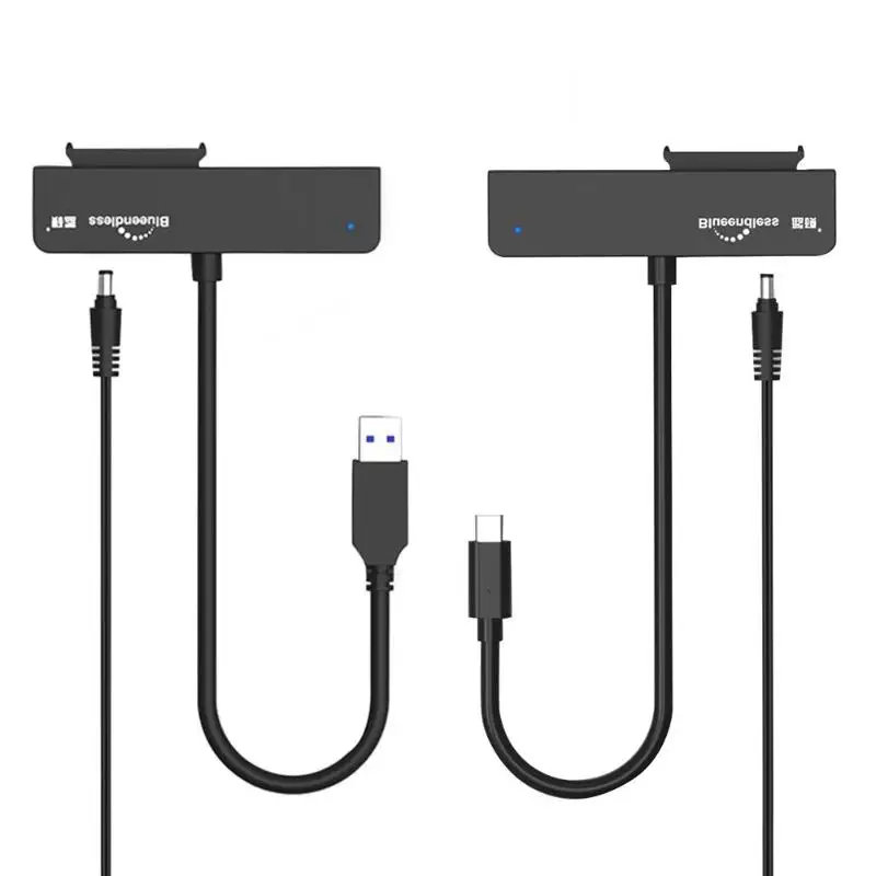 U35S SATA к USB 3,0/Тип C Кабельный адаптер-переходник с 22 см кабель для 2,5 3,5 Внешний SSD HDD жесткий диск