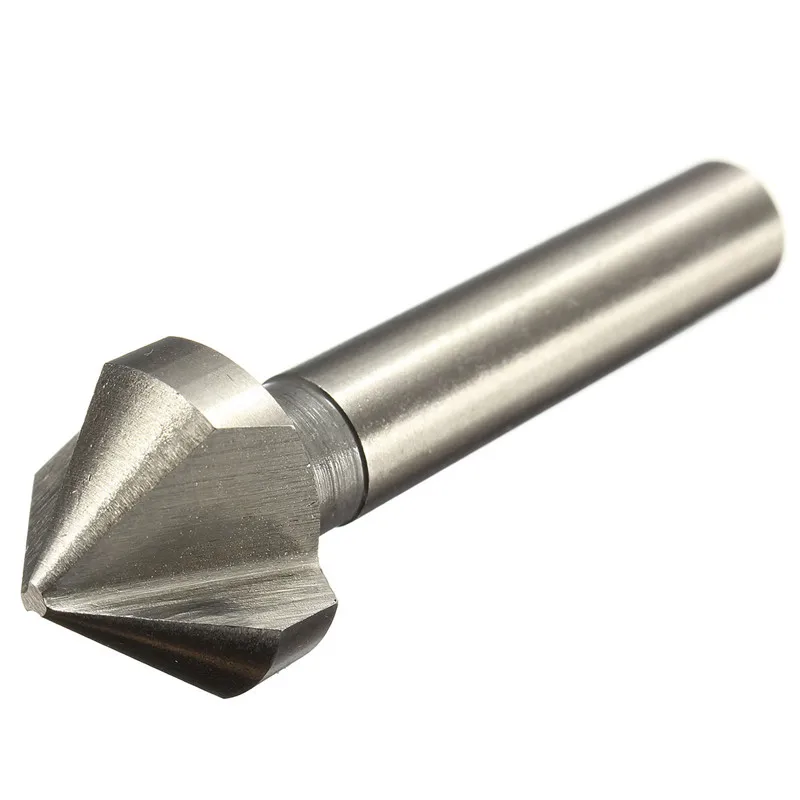 6 шт. фрезы из быстрорежущей стали с 3 канавками 20 5 мм|countersink drill bit set|drill setchamfer cutter |