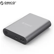 ORICO Q1 USB Портативный внешний Батарея, 10400 мАч Запасные Аккумуляторы для телефонов, Быстрый Зарядное устройство QC 2.0 для электрических устройств (Q1-BK)