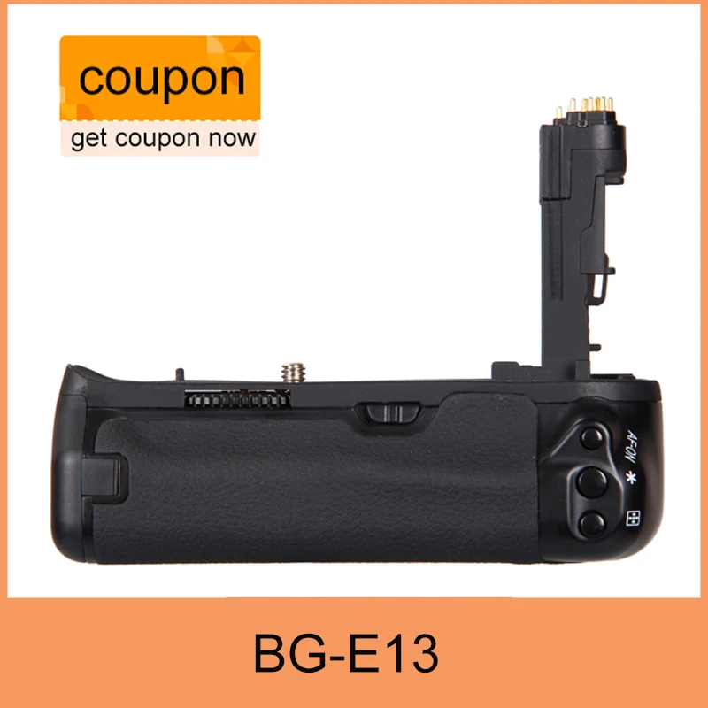 

Free Shipping BG-E13 Battery Grip for Canon BG E13 EOS 6D DSLR Camera as LP-E6