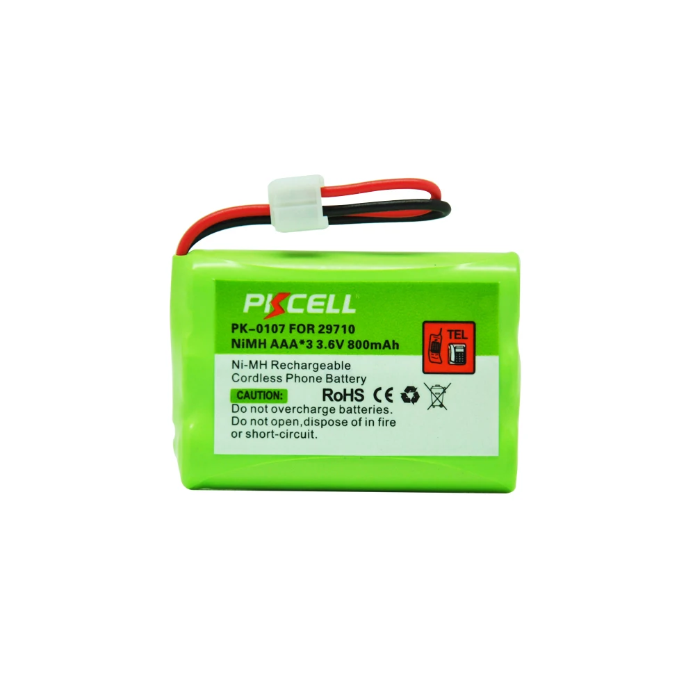1pcs ni mh battery pack aaa 800mah 3 6v nimh cordless phone battery