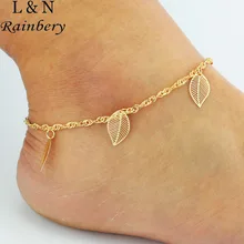 Rainbery 2017 DIY Anklet Chain with Small Butterfly Hamsa Fatima Hand Anklet Beach Foot Jewelry Ankle Bracelets For Women