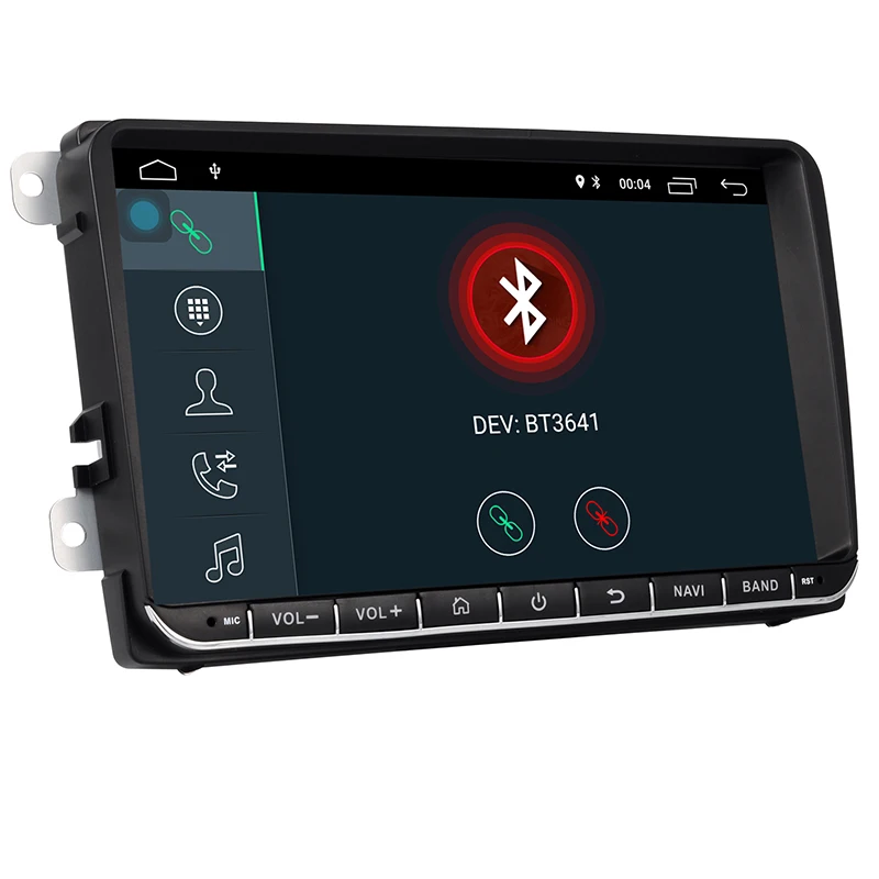 Cheap 9" Android 9.0 Car DVD GPS Navigation for VW Volkswagen SKODA GOLF 5 Golf 6 POLO PASSAT B5 B6 JETTA TIGUAN dvd player BT RDS 5