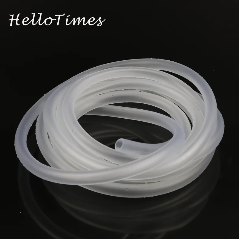 

5 Meters 4x6 mm Soft Hose Garden irrigation Hose Plumbing Hose Rubber Tuber for Air pump Line Aquarium Air pipe Oxygen Tuber