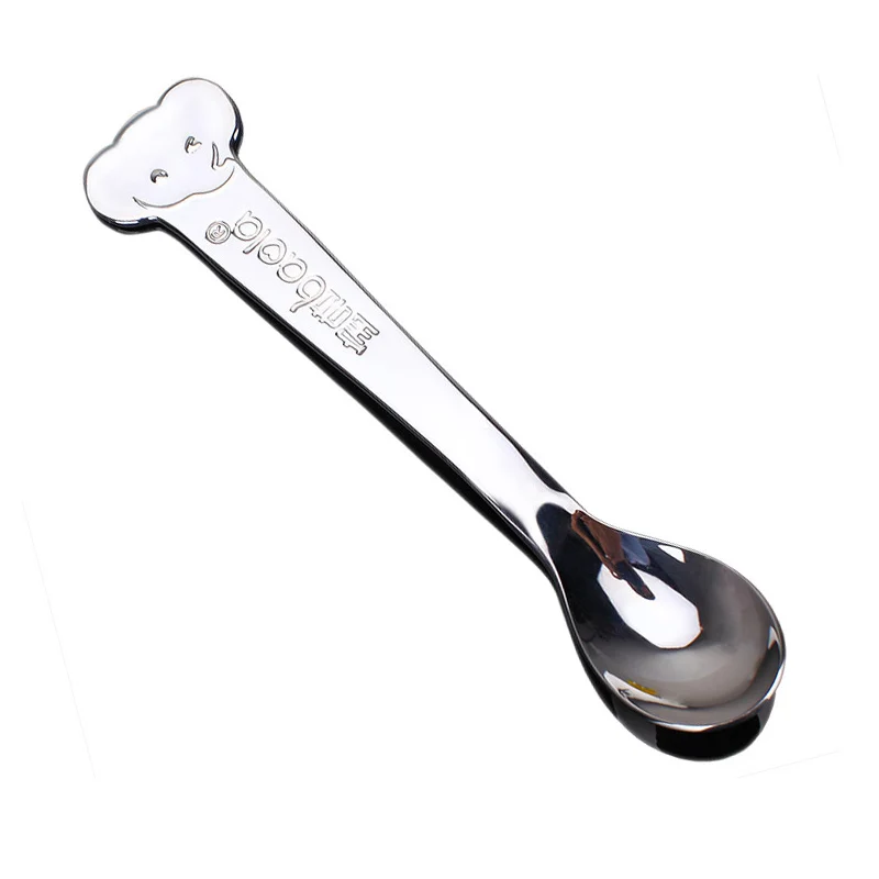 

Baby Feeding Spoon Children Stainless Steel 304 Flatware Kids Cartoon Tableware Utensils Infant Cutlery Coffee Feeding Spoon